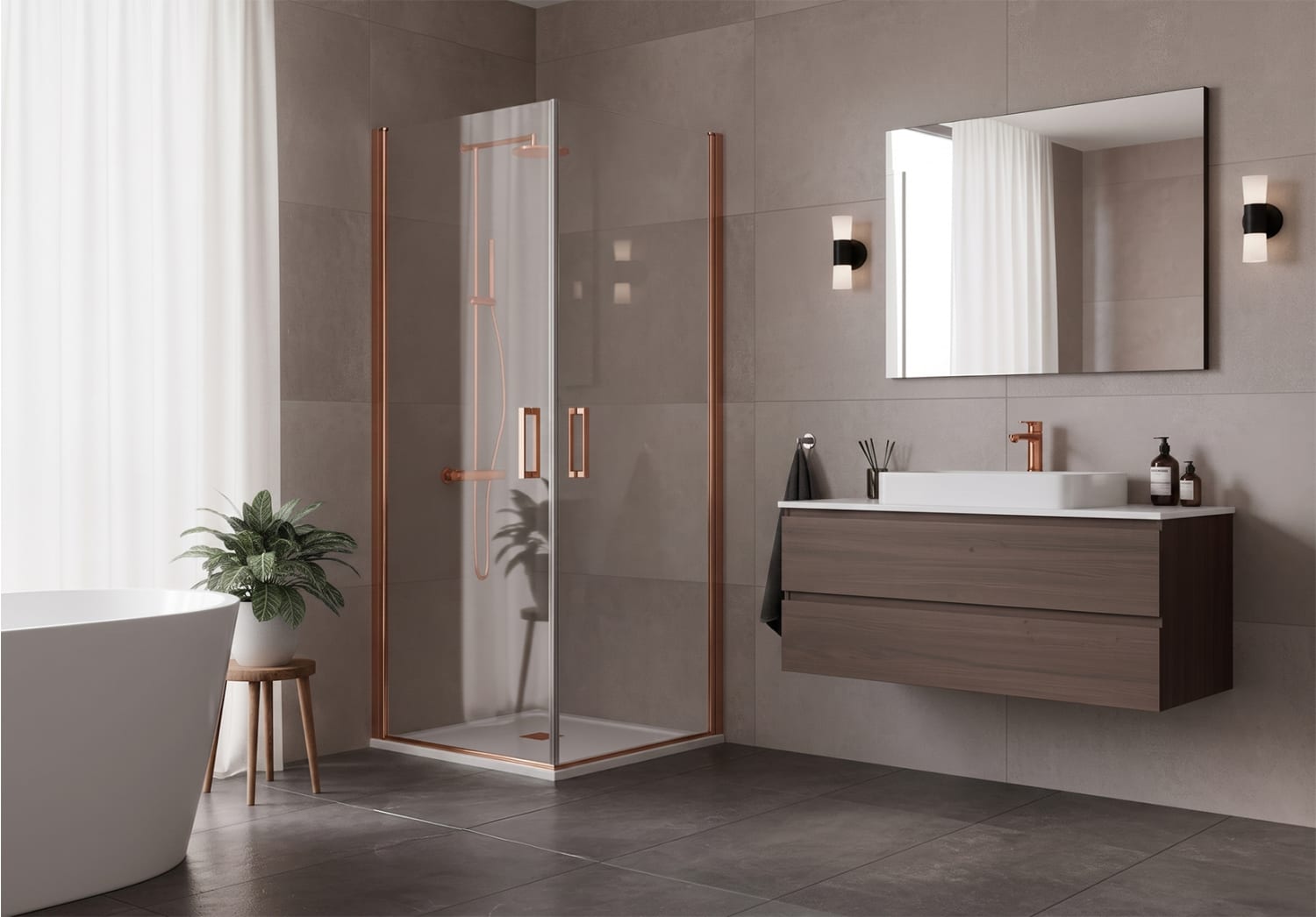 Paroi de douche Vega (300A) Principal 4