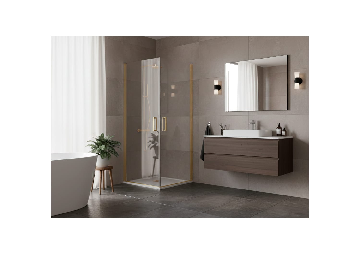 Paroi de douche Vega (300A) Principal 2