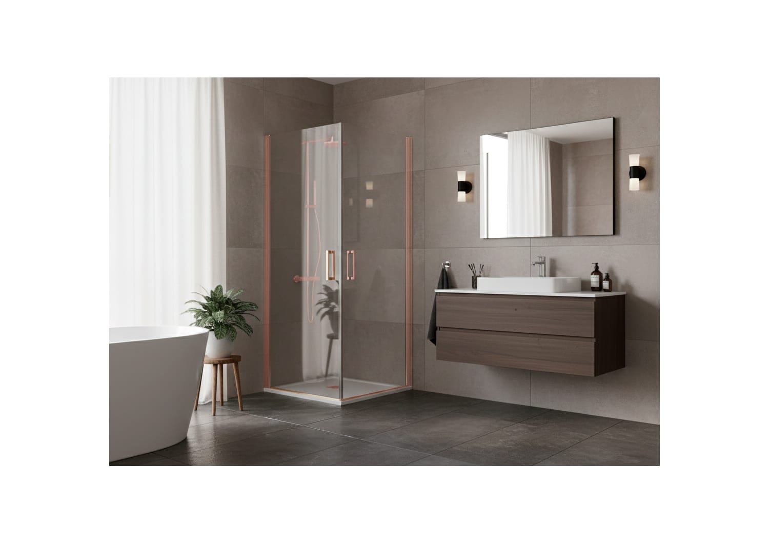 Paroi de douche Vega (300A) Principal 3