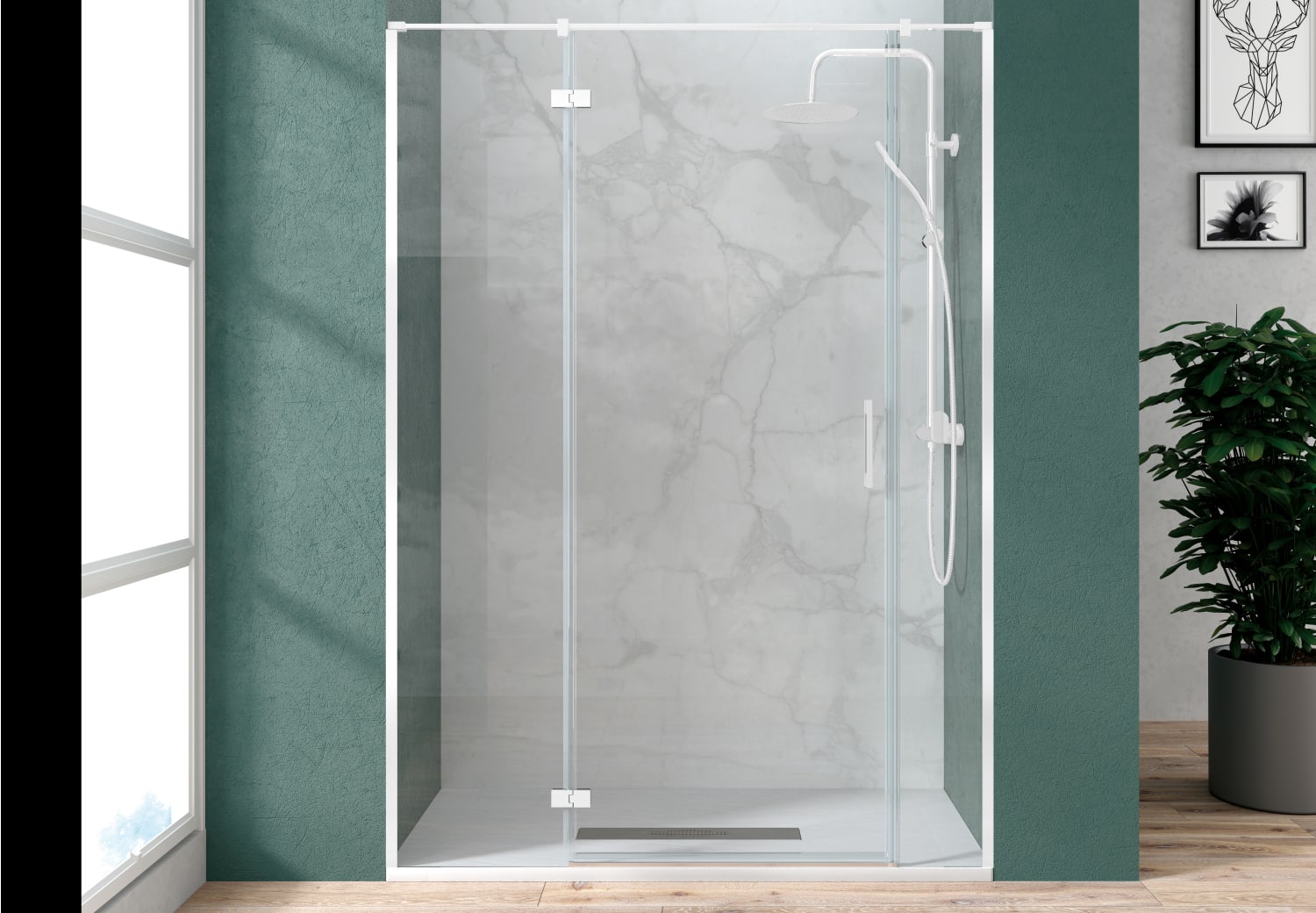 Paroi de douche Olona Principal 2