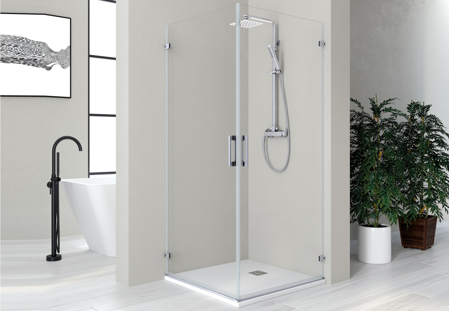 Paroi de douche Olona Principal 0