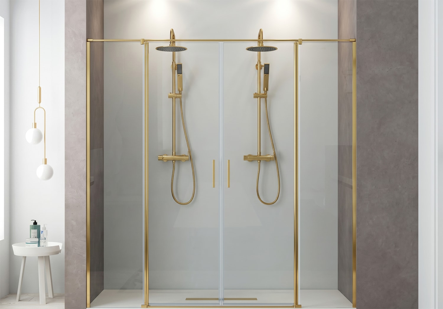 Paroi de douche pivotante Paroi de douche Kemi Principal 3