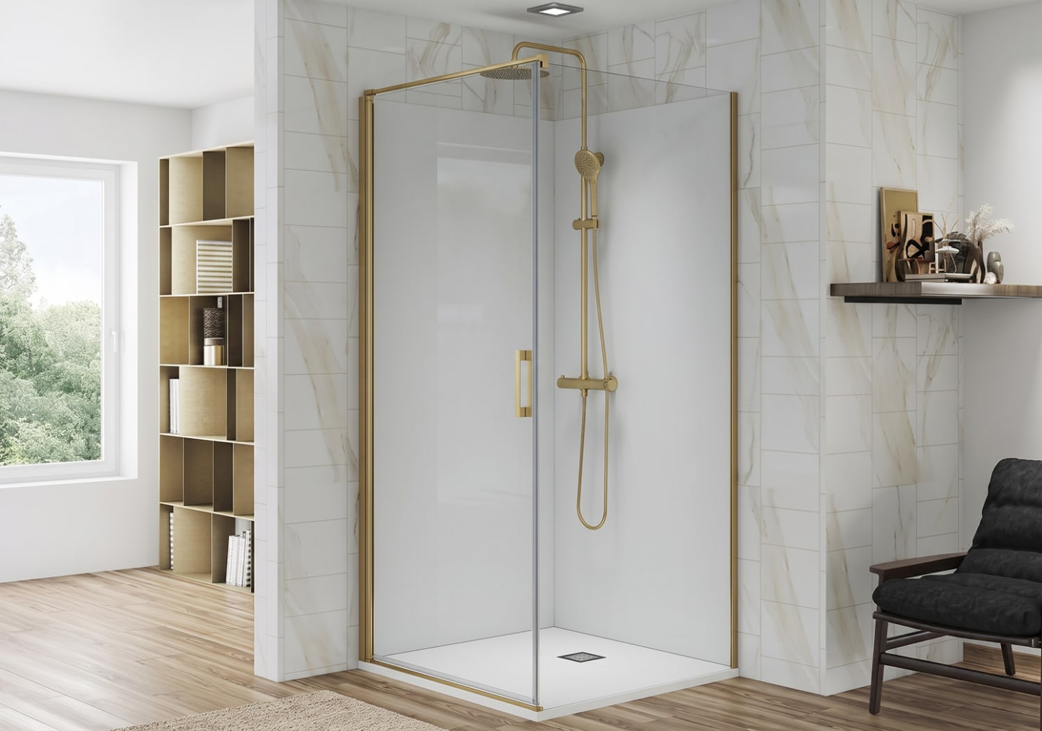 Paroi de douche Kemi Principal 4
