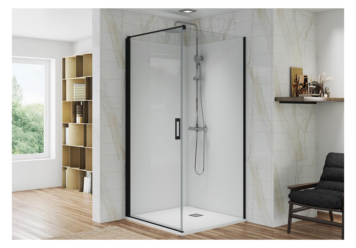 Paroi de douche Kemi Principal 1