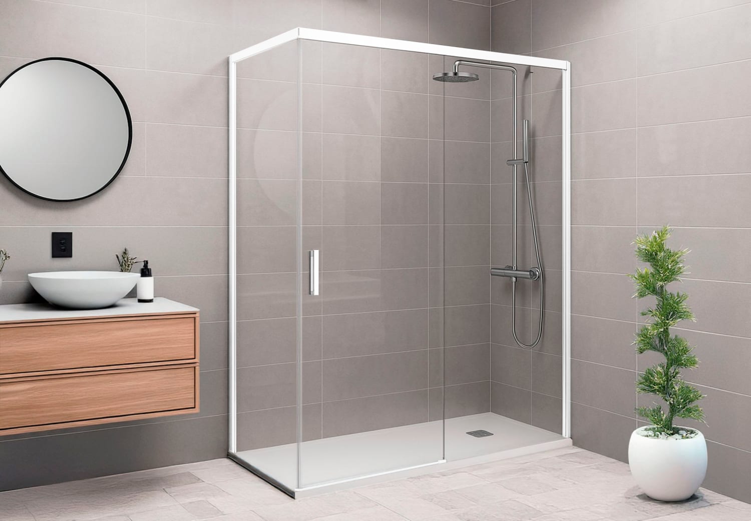 Paroi de douche Galaxy (400) Principal 2