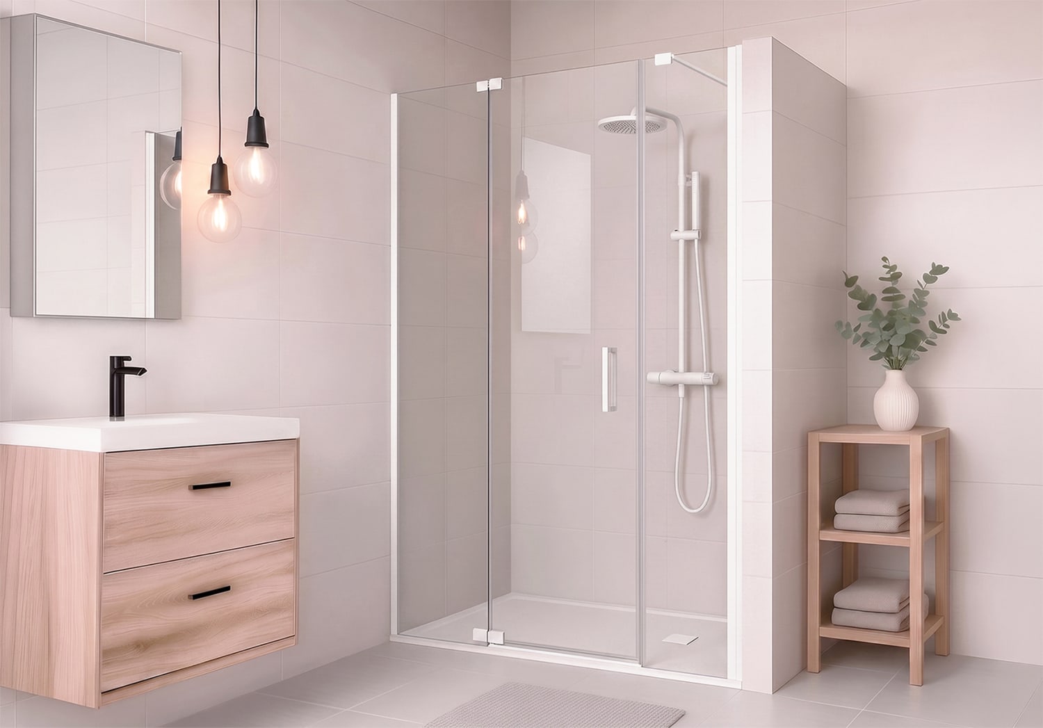 Paroi de douche Ursa (900A) sur mesure Principal 3
