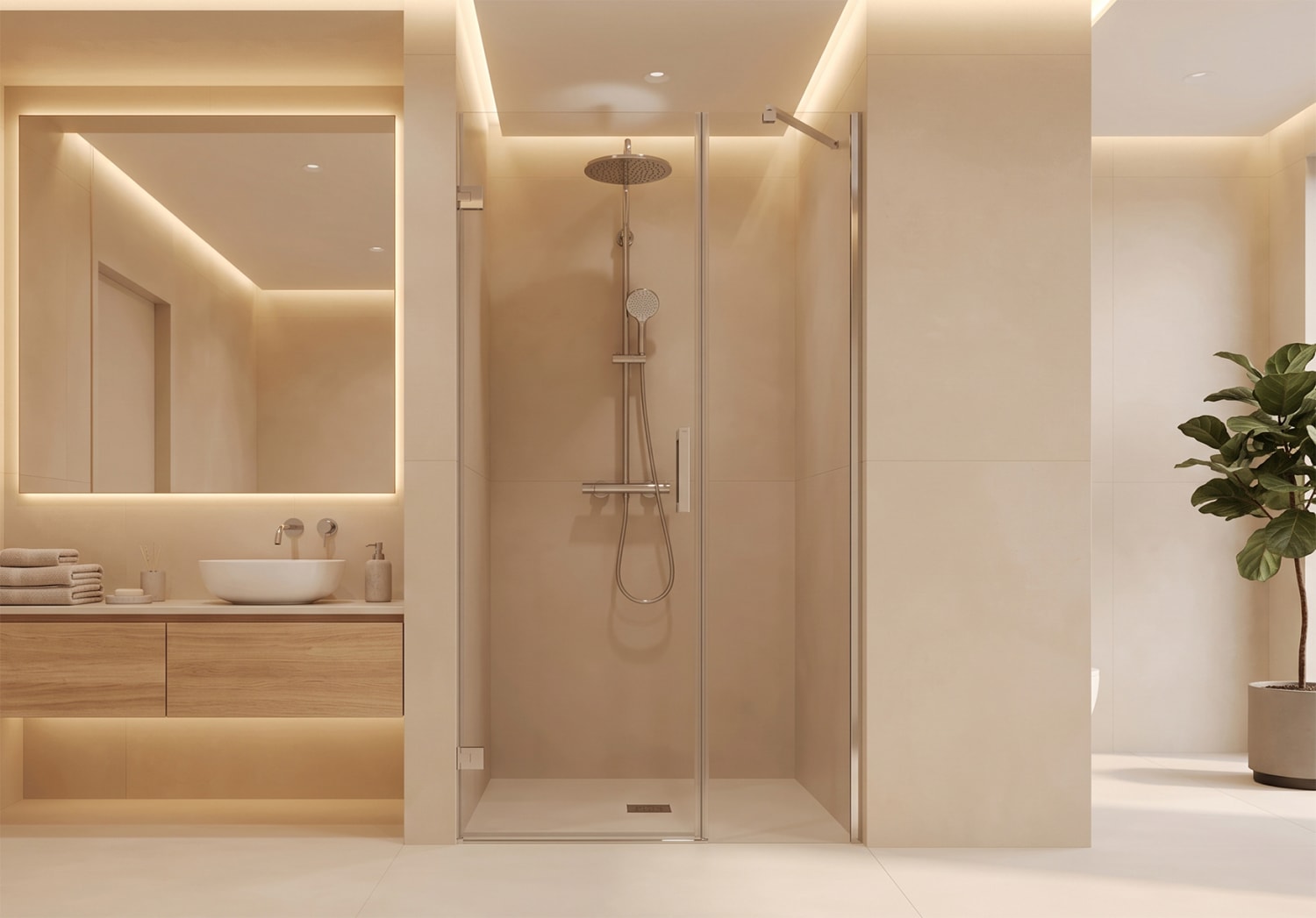 Paroi de douche Bruntec Aurea (100A) Principal 0
