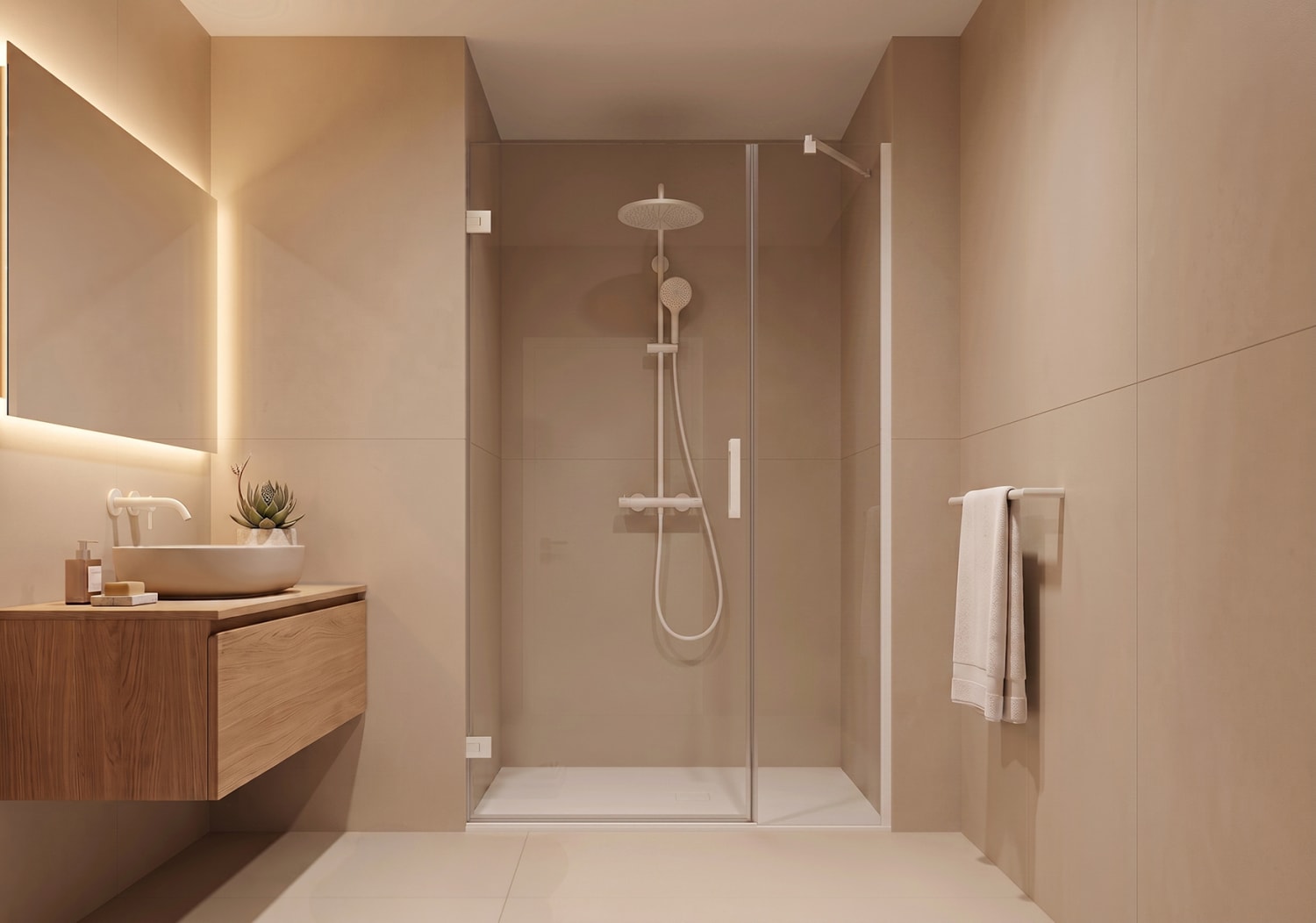 Paroi de douche Bruntec Aurea (100A) Principal 3