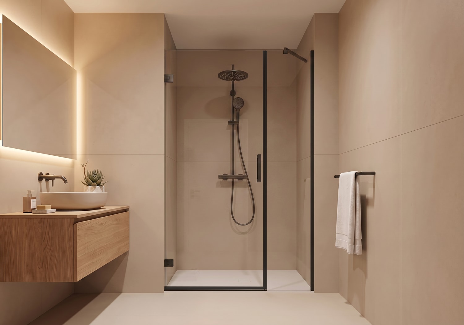 Paroi de douche Bruntec Aurea (100A) Principal 1
