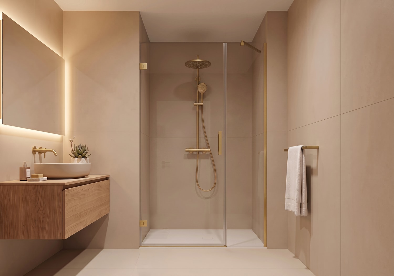 Paroi de douche Bruntec Aurea (100A) Principal 2