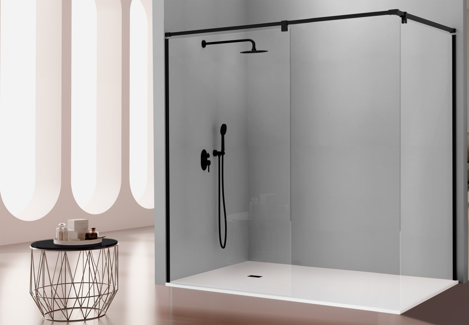 Kassandra Fresh Paroi de douche Fresh angulaire Salomon FS633 + FS623 Principal 1