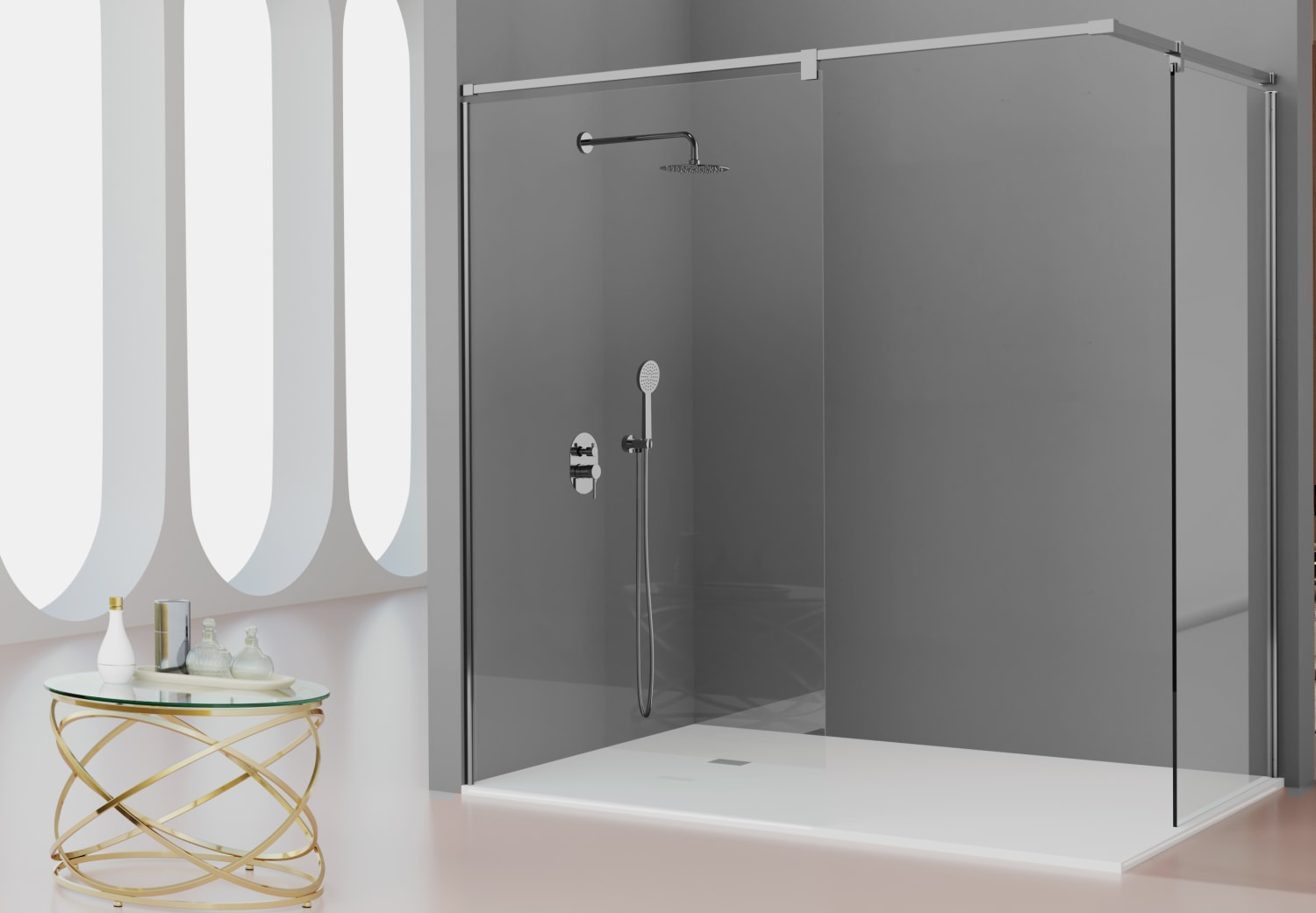 Kassandra Fresh Paroi de douche Fresh angulaire Salomon FS633 + FS623 Principal 2