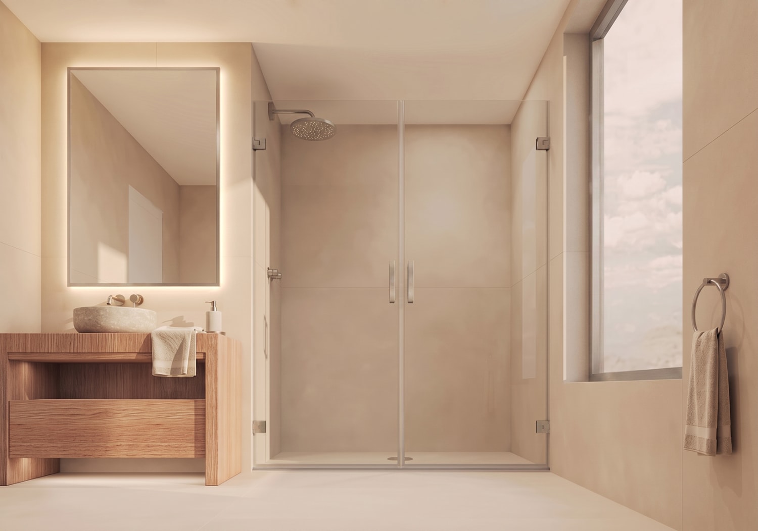 Paroi de douche Aurea (200A) Bruntec Principal 5