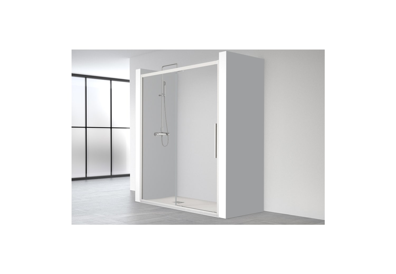 Paroi de douche Profiltek Elma (EL-210) opción 3