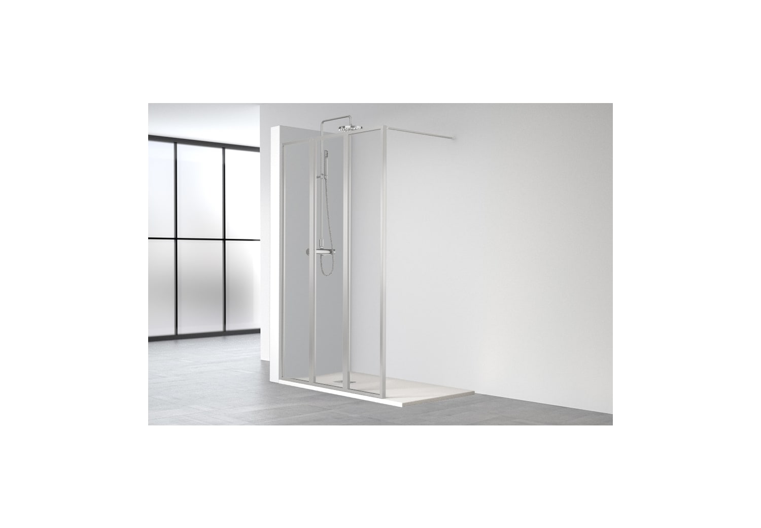 Paroi de douche Profiltek Scandinave (FN-2003) opción 1