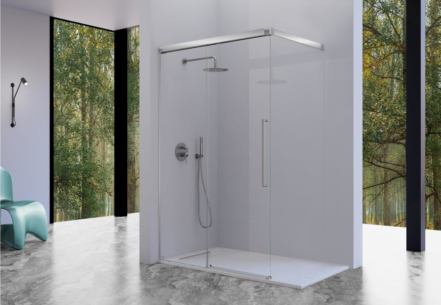 Paroi de douche Kassandra Pavia (108) Principal 1