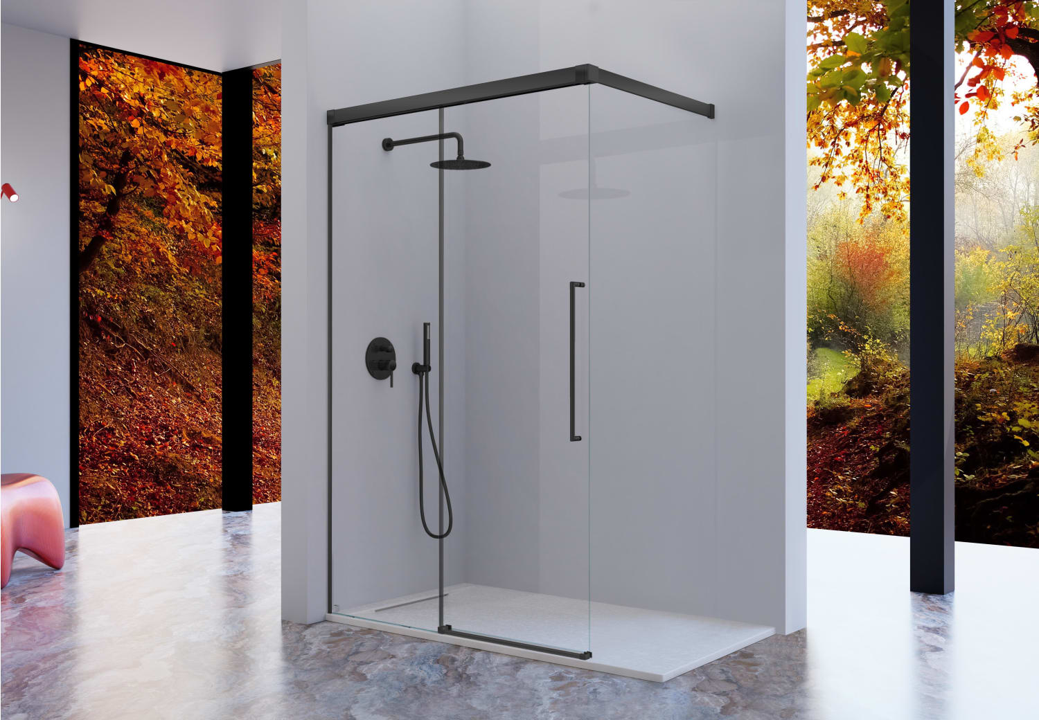 Paroi de douche Kassandra Pavia (108) Principal 0