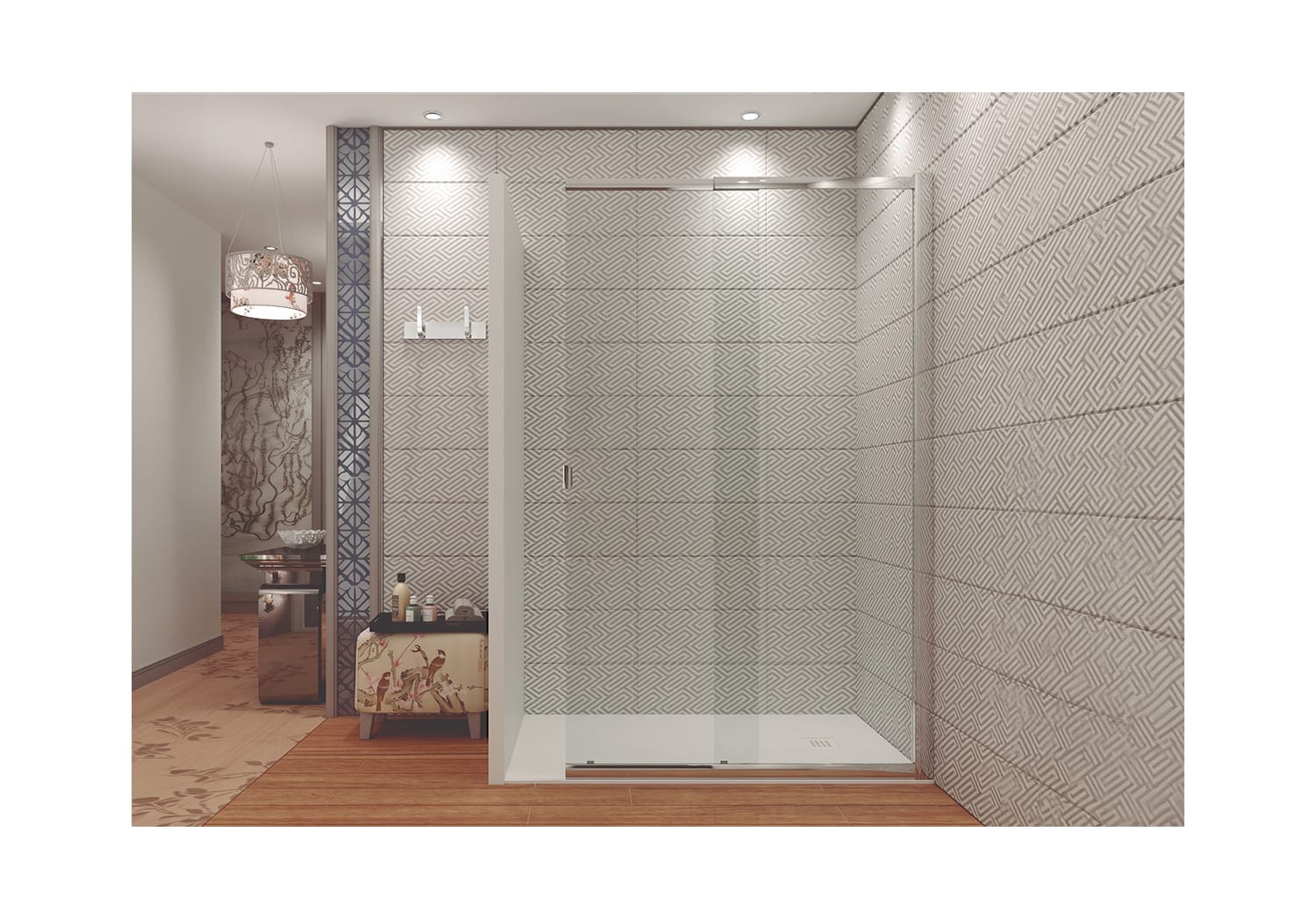 Paroi de douche Bruntec Ares (100) Principal 0