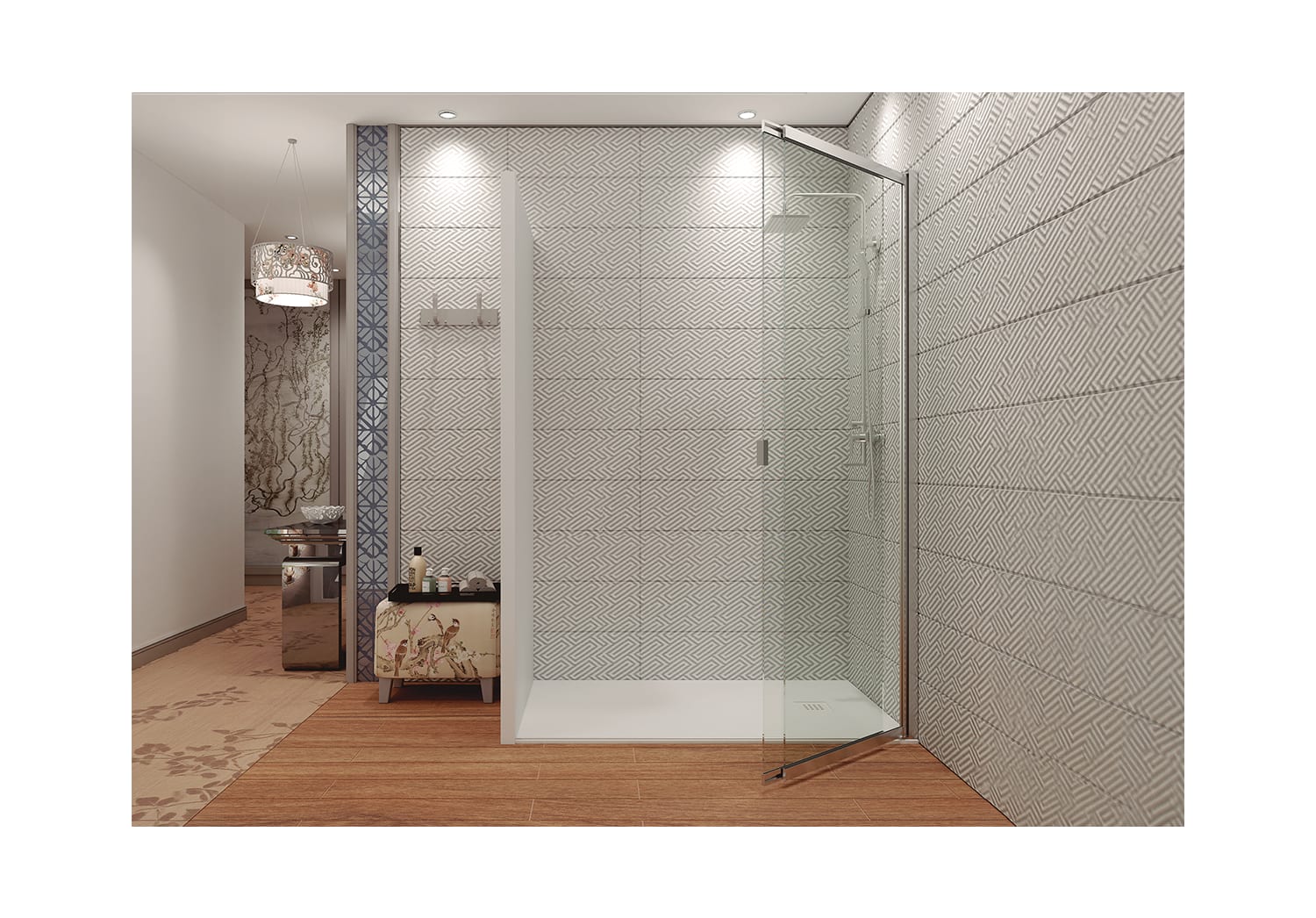 Paroi de douche Bruntec Ares (100) Ambiente 7