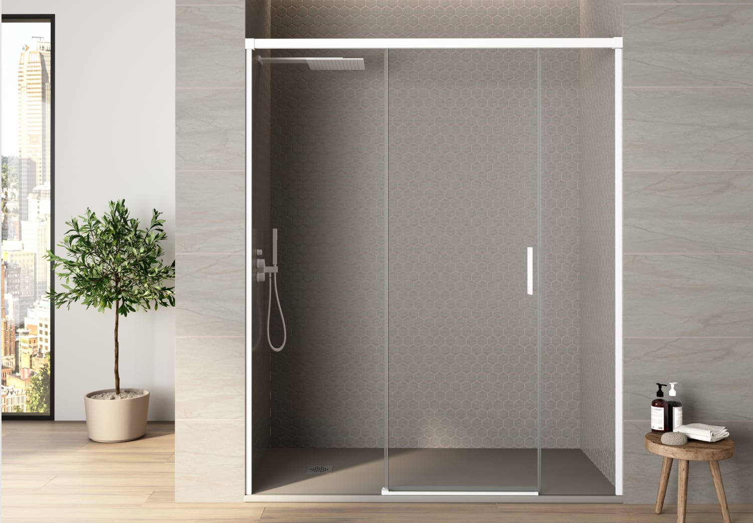 Paroi de douche Oslo Principal 2