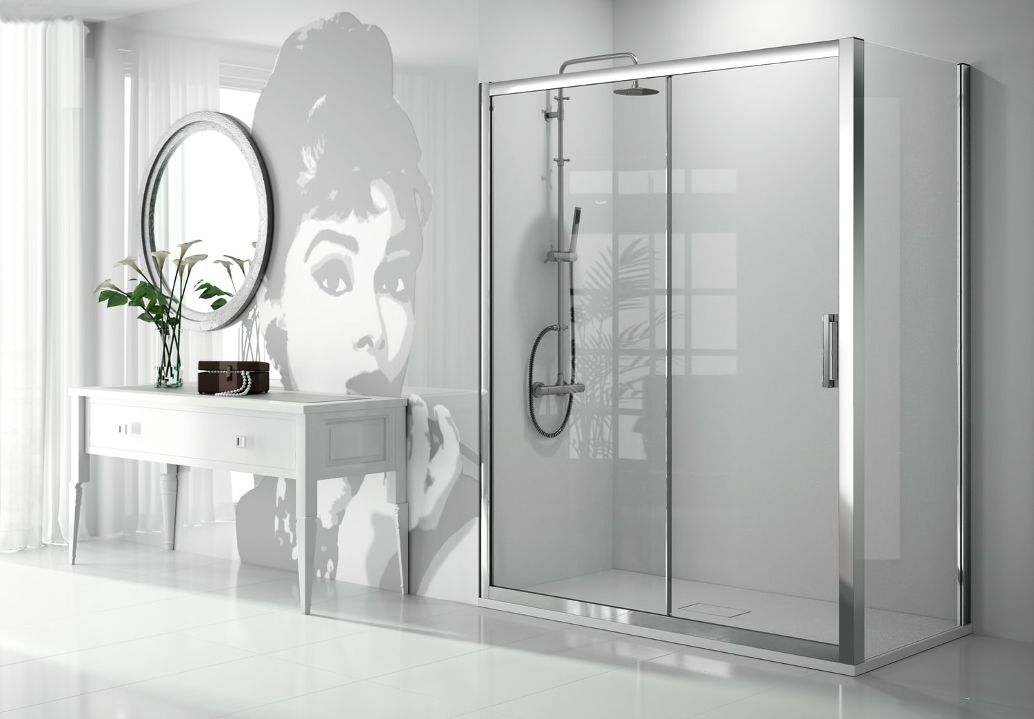Paroi de douche Kassandra 300 (TR102+TR103) Principal 0