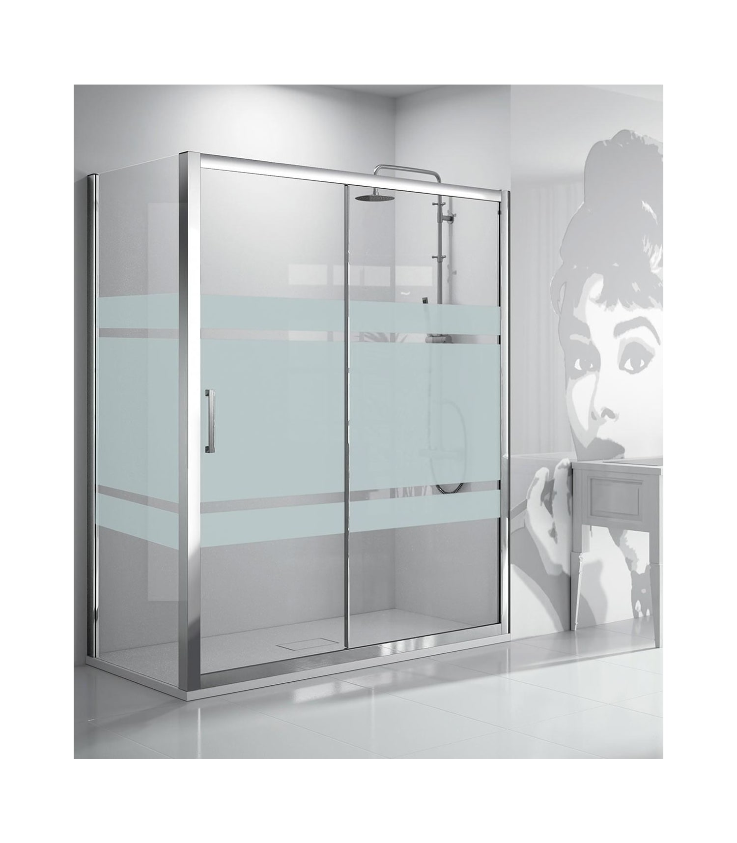 Paroi de douche Kassandra 300 (TR102+TR103) Principal 1