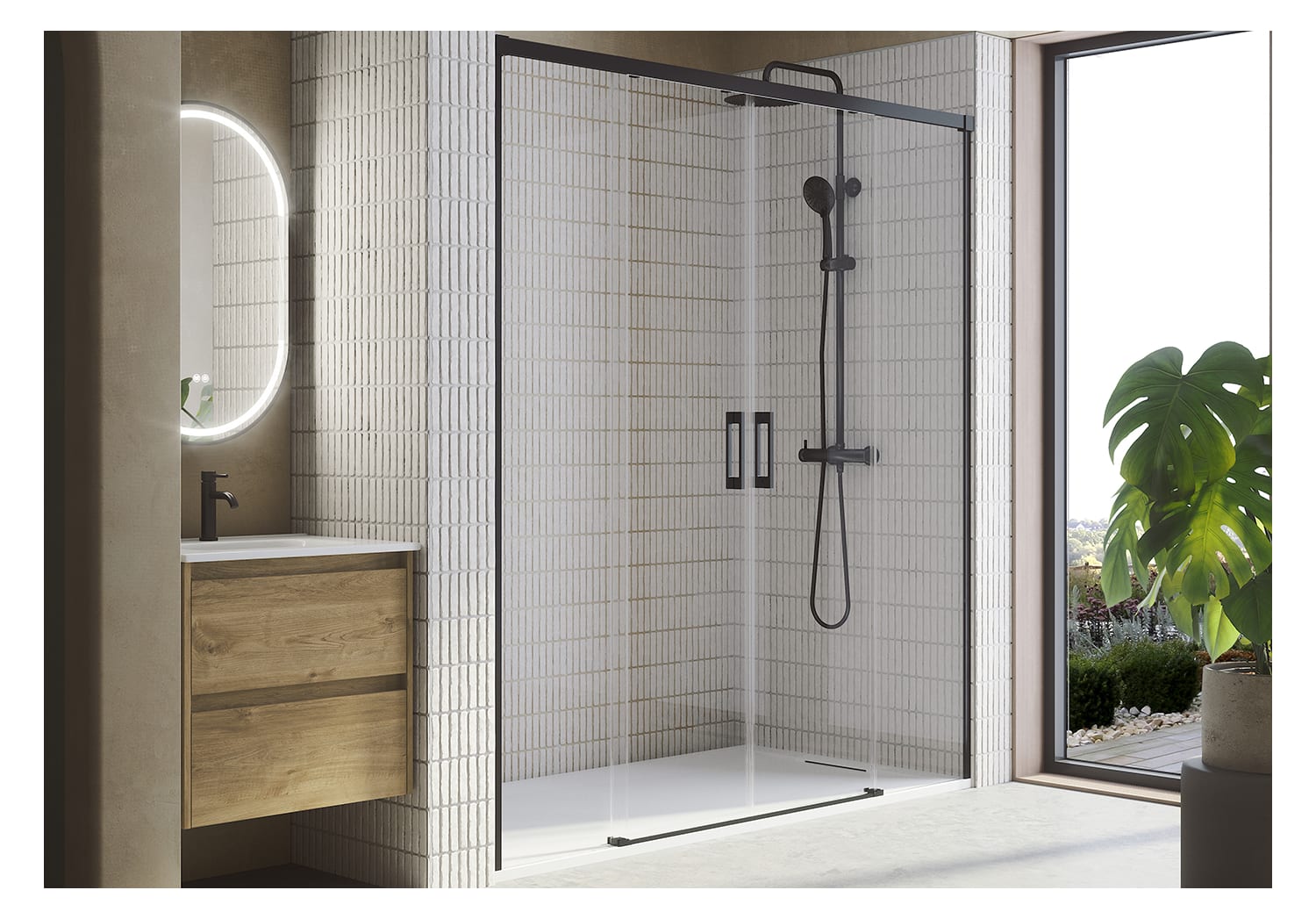 Paroi de douche Oslo Principal 3