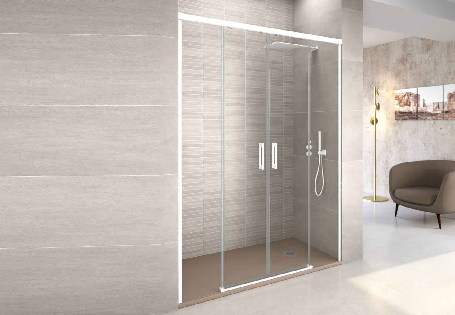 Paroi de douche Oslo Principal 3