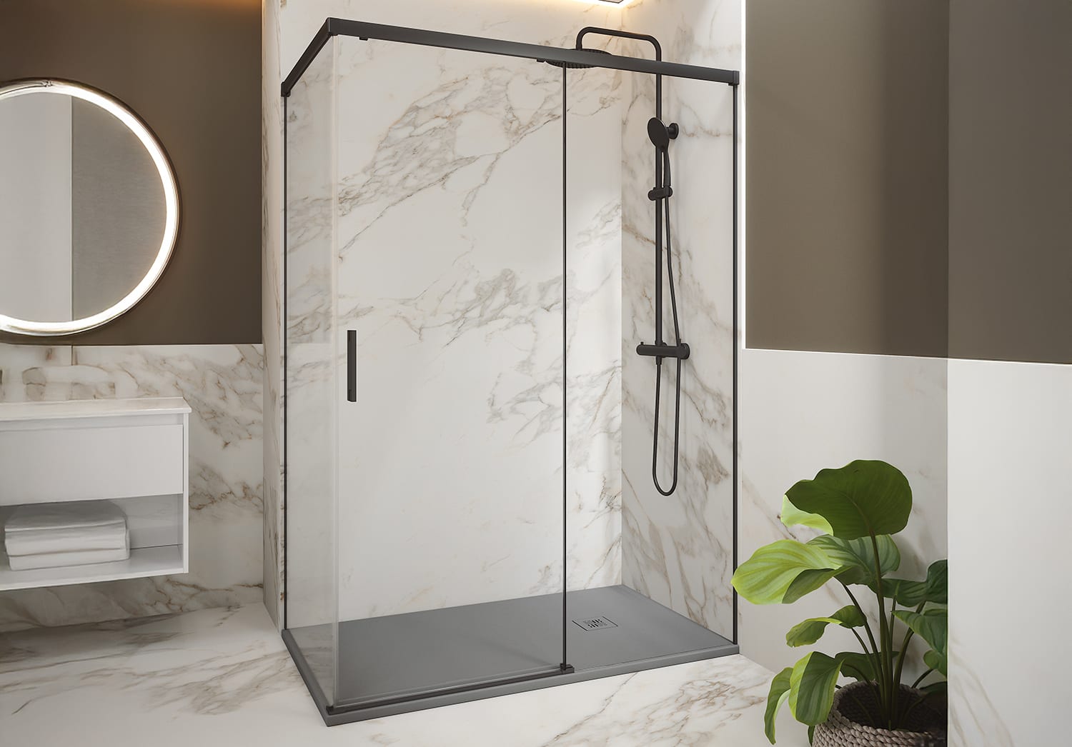 Paroi de douche Oslo Principal 1
