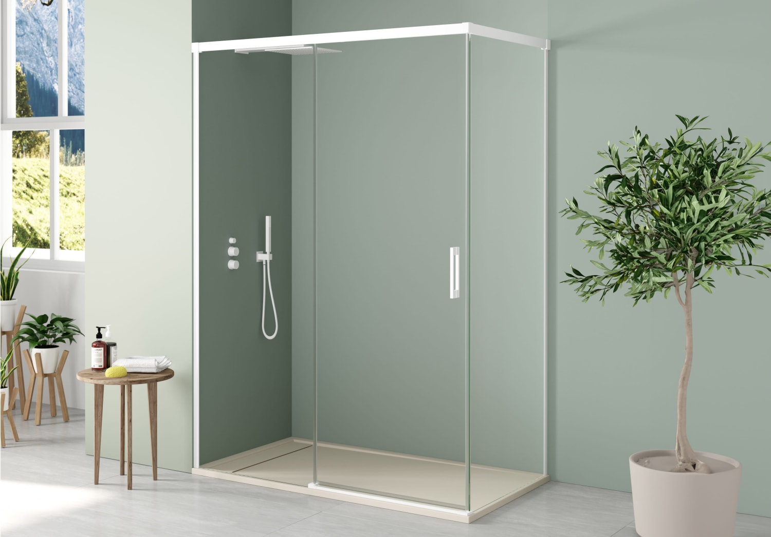 Paroi de douche Oslo Principal 3
