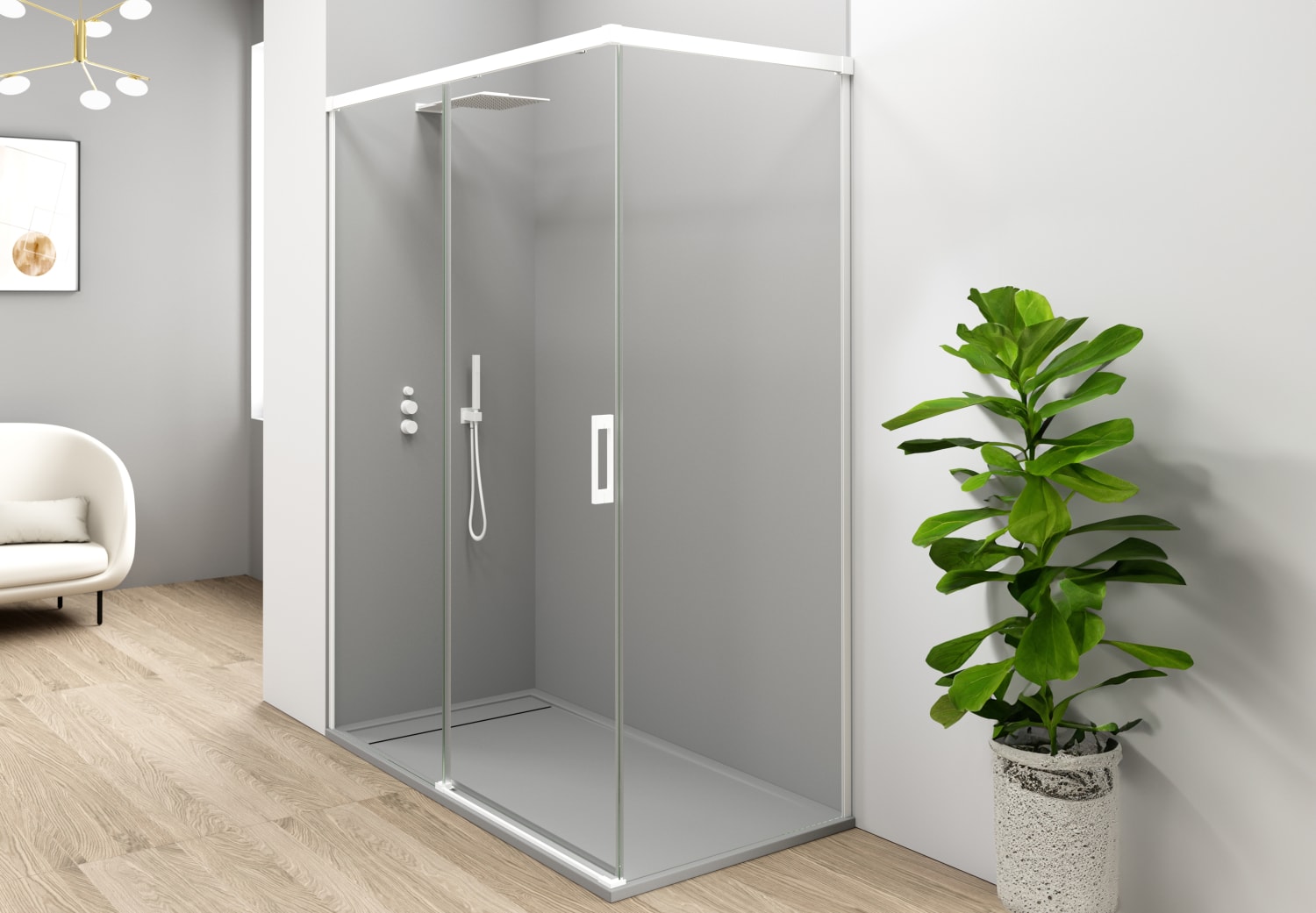 Paroi de douche Oslo Ambiente 12