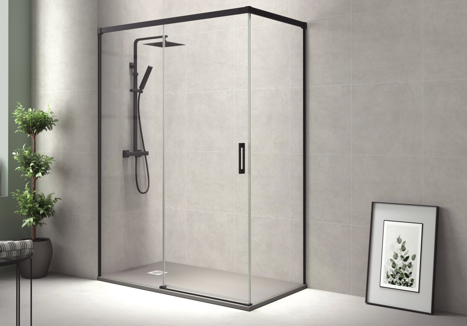 Paroi de douche Oslo Principal 2
