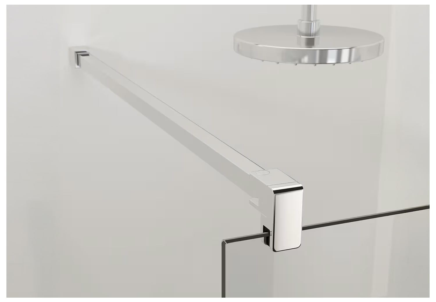 Paroi de douche à panneaux fixes Profiltek Fado Detalle 4