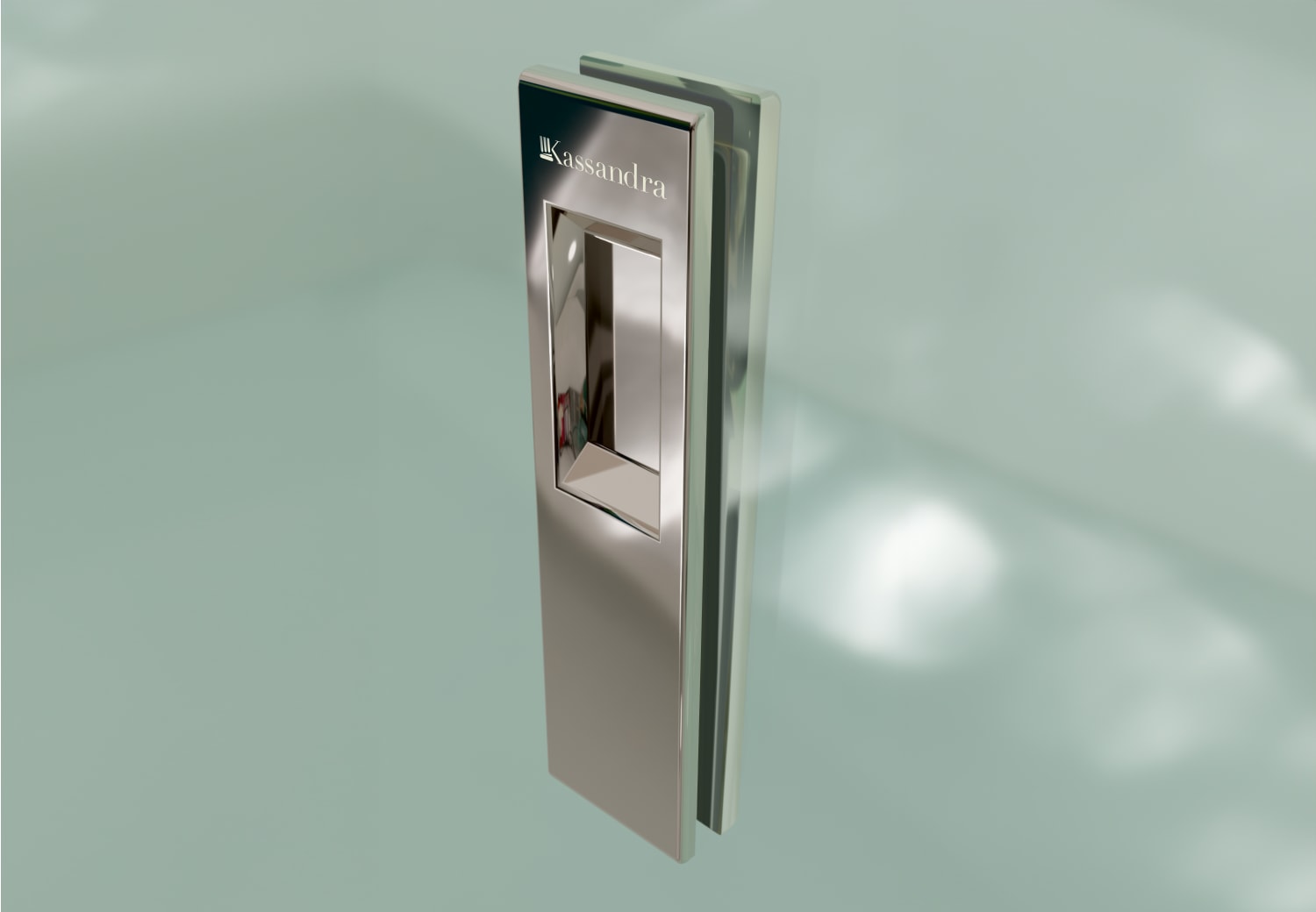 Paroi de douche angulaire -Kassandra- Siena (IE607 + IE607) Detalle 2