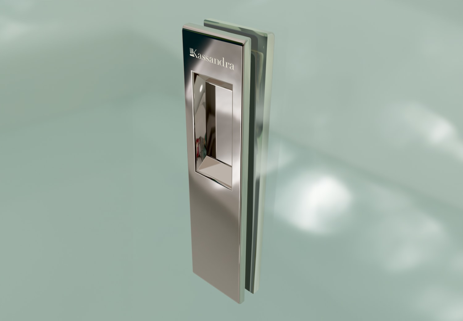 Paroi de douche angulaire -Kassandra- Siena (IE607 + IE607) Detalle 2