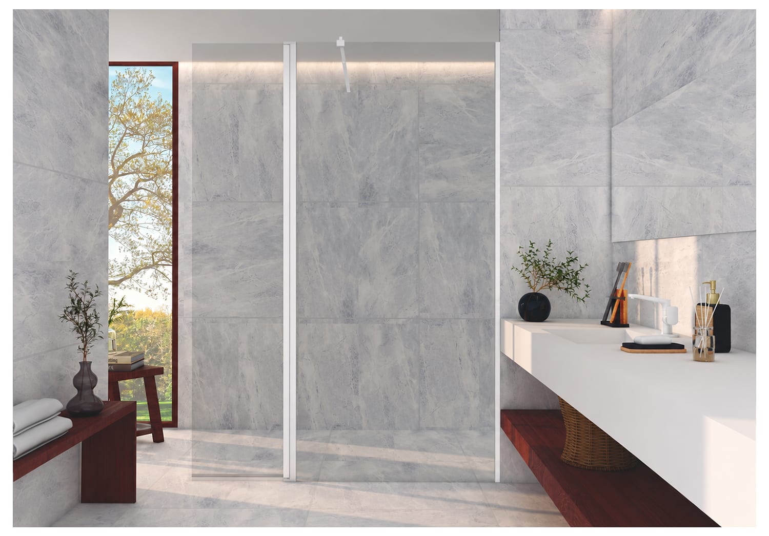 Paroi de douche Dione (200) Principal 1