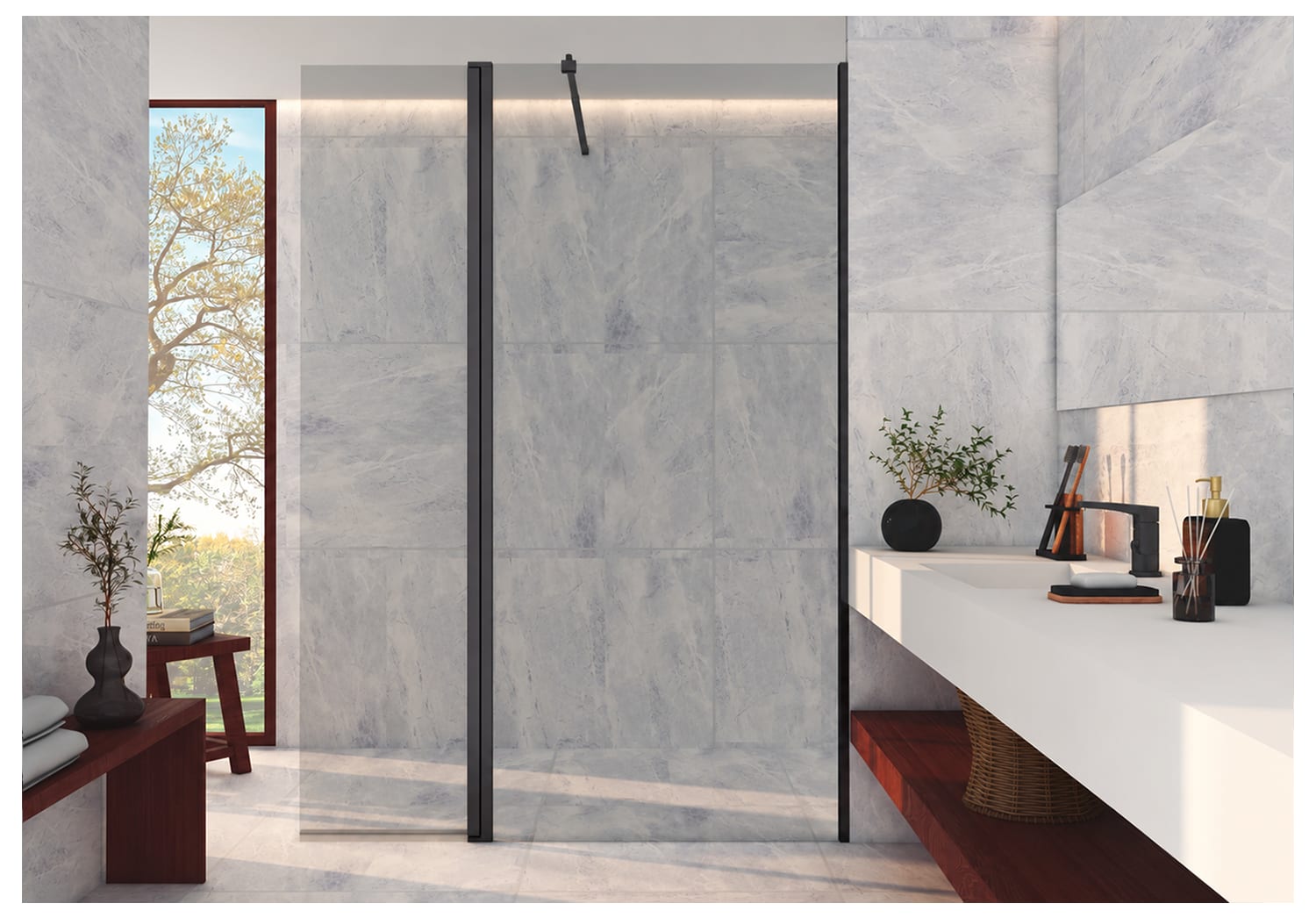 Paroi de douche Dione (200) Principal 2