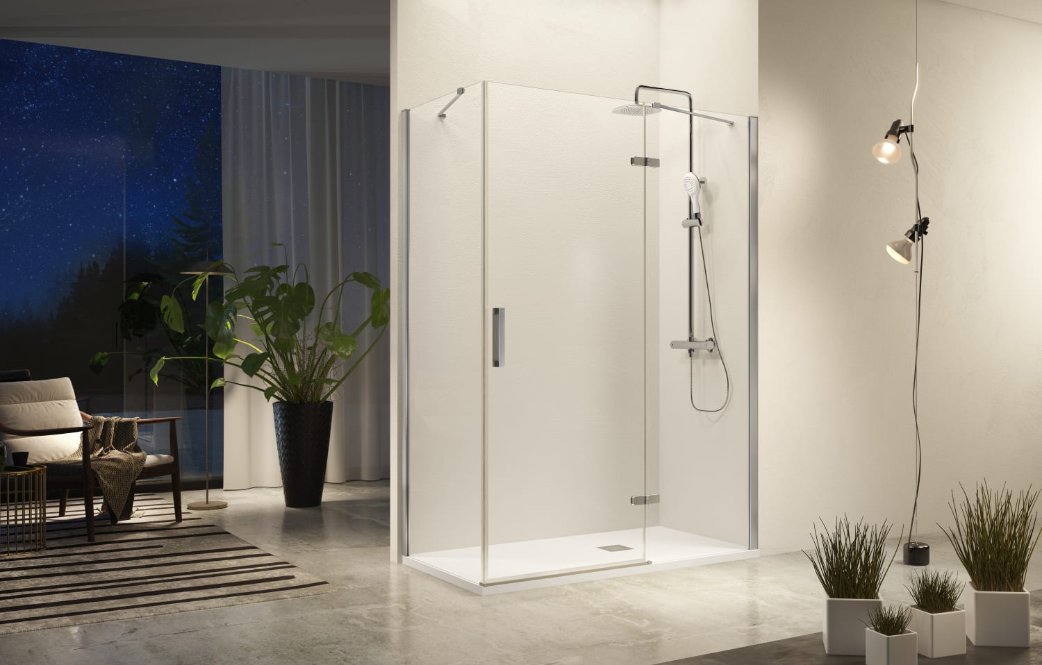 Paroi de douche Kassandra Nardi (NA408) Principal 0