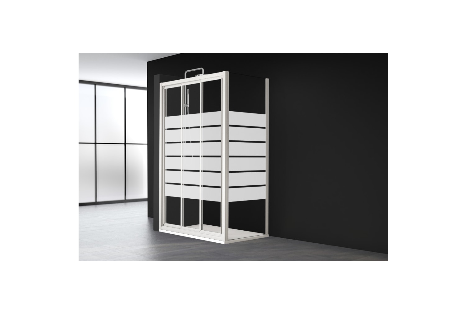 Paroi de douche Profiltek Demi Principal 1