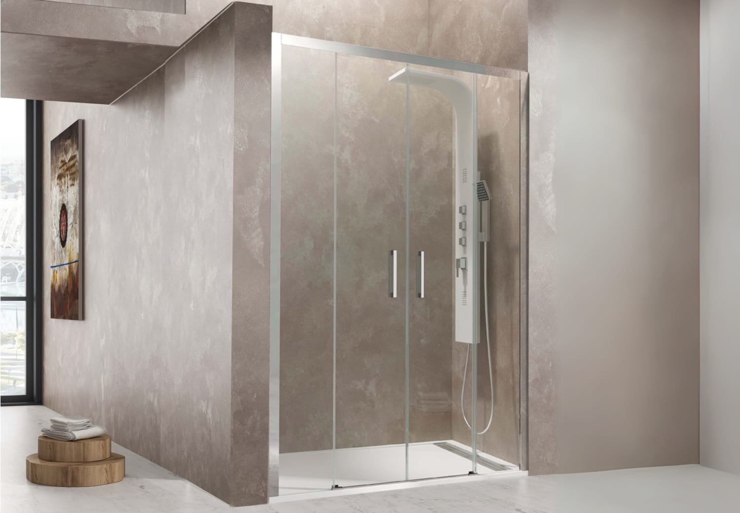Paroi de douche Aktual Spazio GME Principal 0