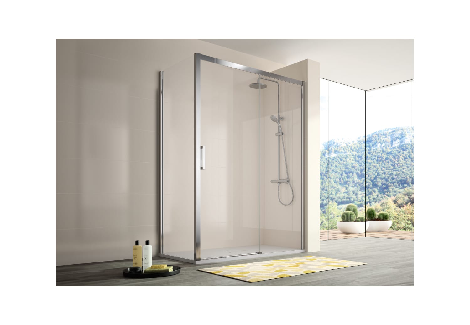 Paroi de douche Kassandra 400 (CU607+CU602+CU103) Principal 0