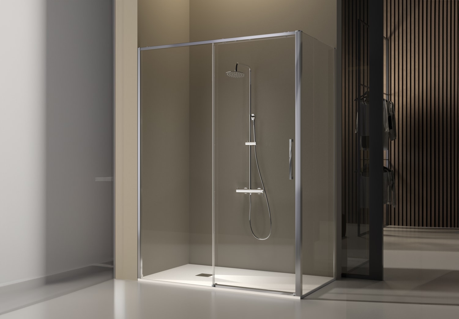 Paroi de douche Kassandra Delta (DE102+DE103) Principal 1
