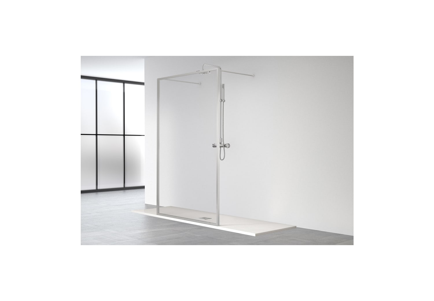 Paroi de douche Profiltek Scandinave (FN-2010) opción 2