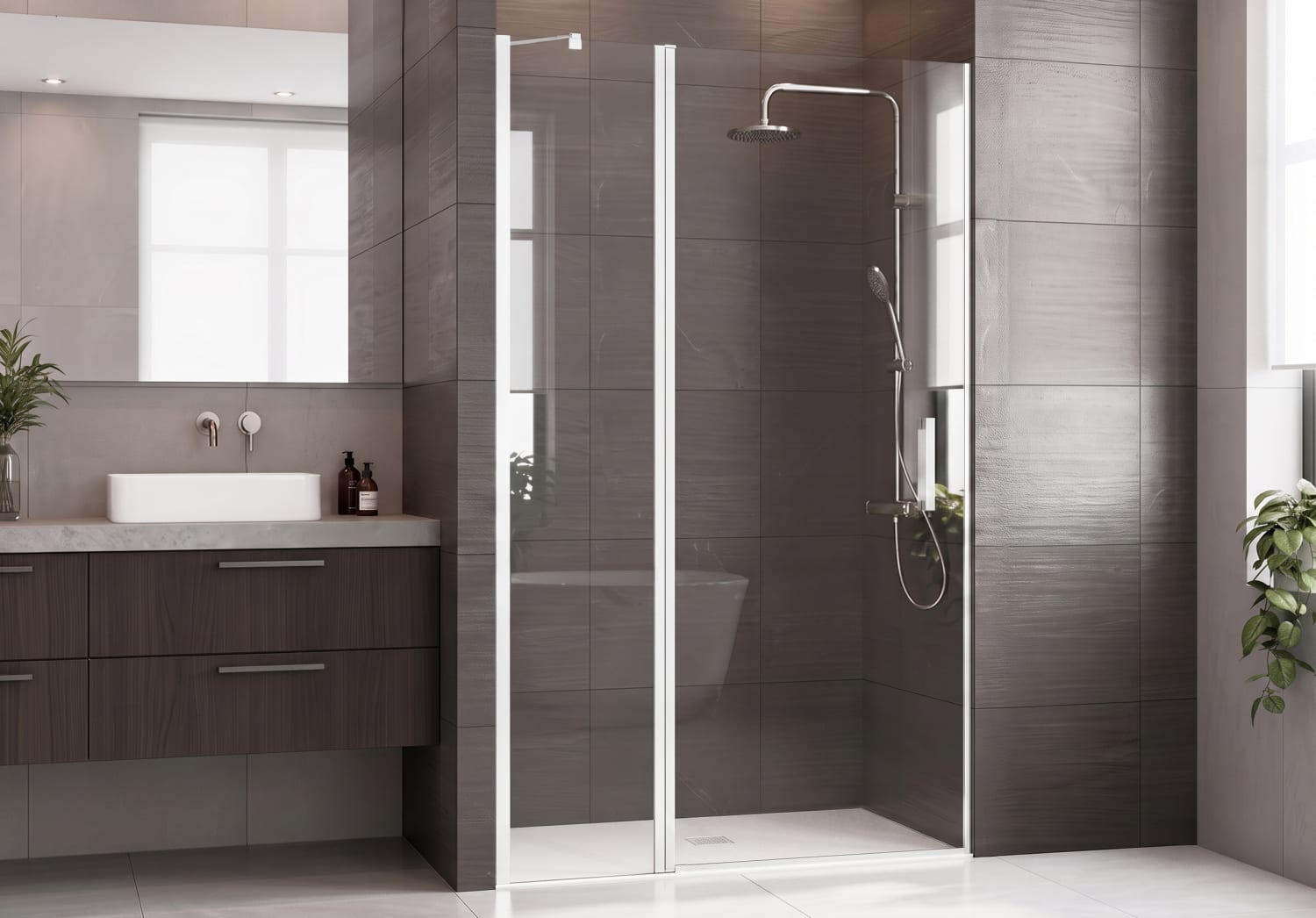 Paroi de douche Vega (100B) Principal 3