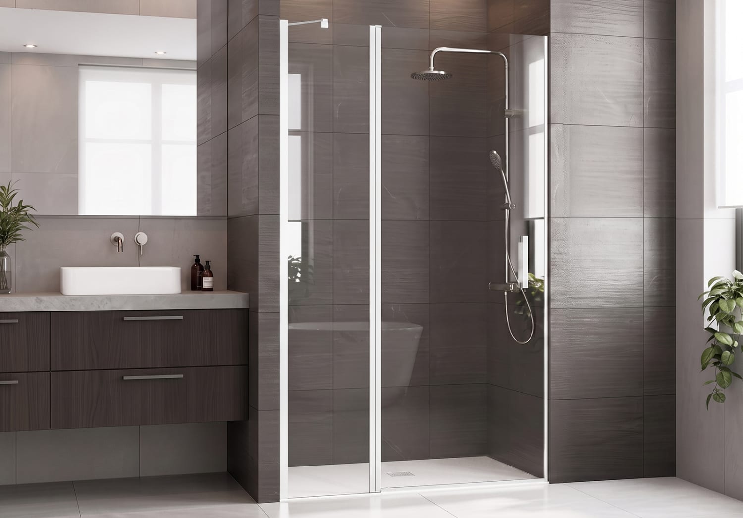 Paroi de douche Vega (100B) Principal 3