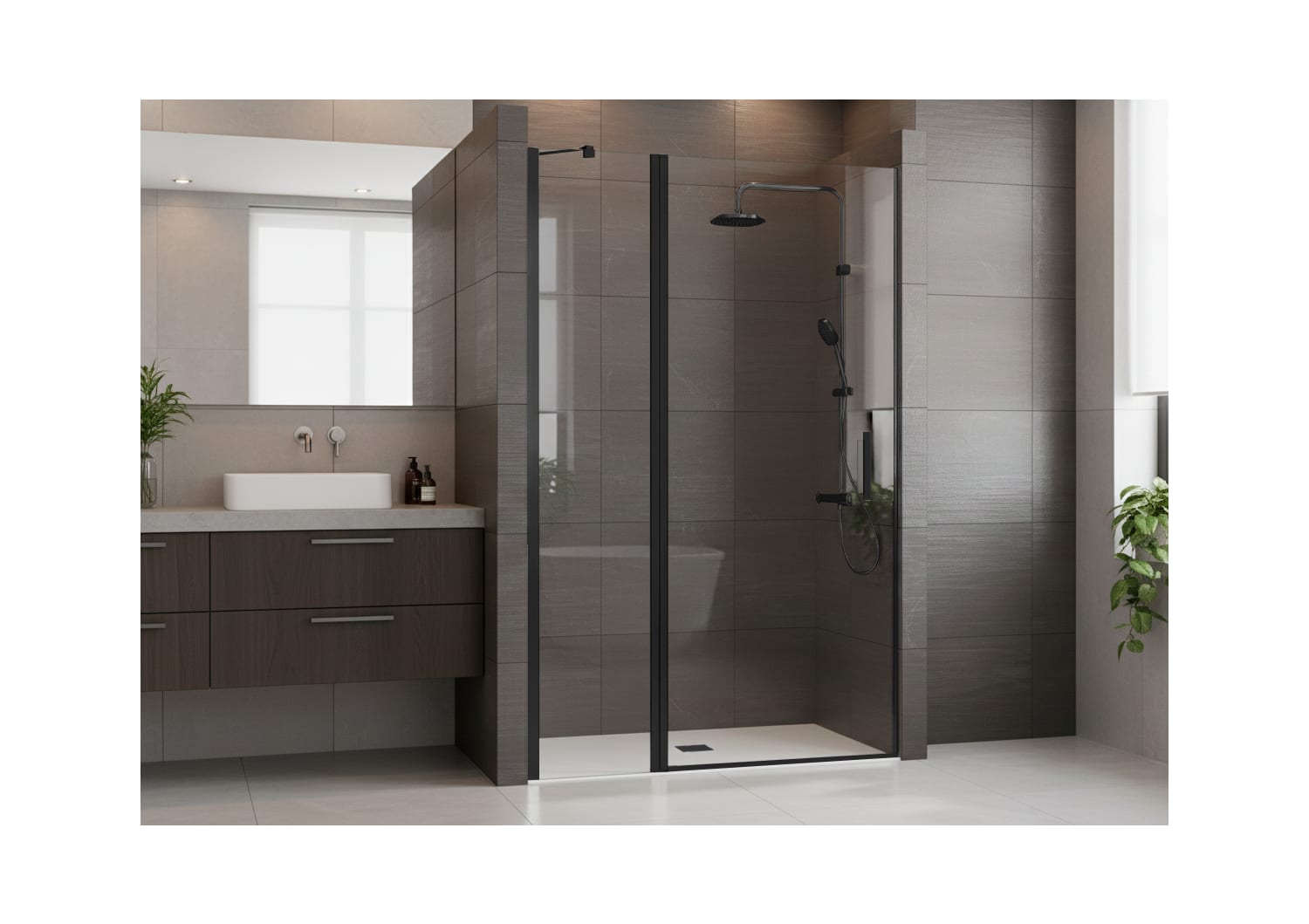 Paroi de douche Vega (100B) Principal 1