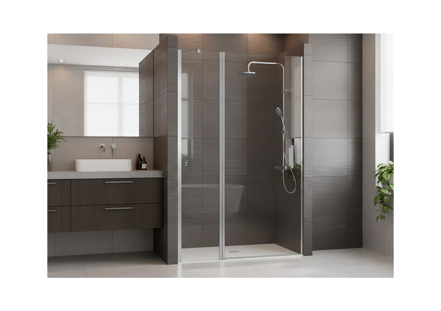 Paroi de douche Vega (100B) Principal 0