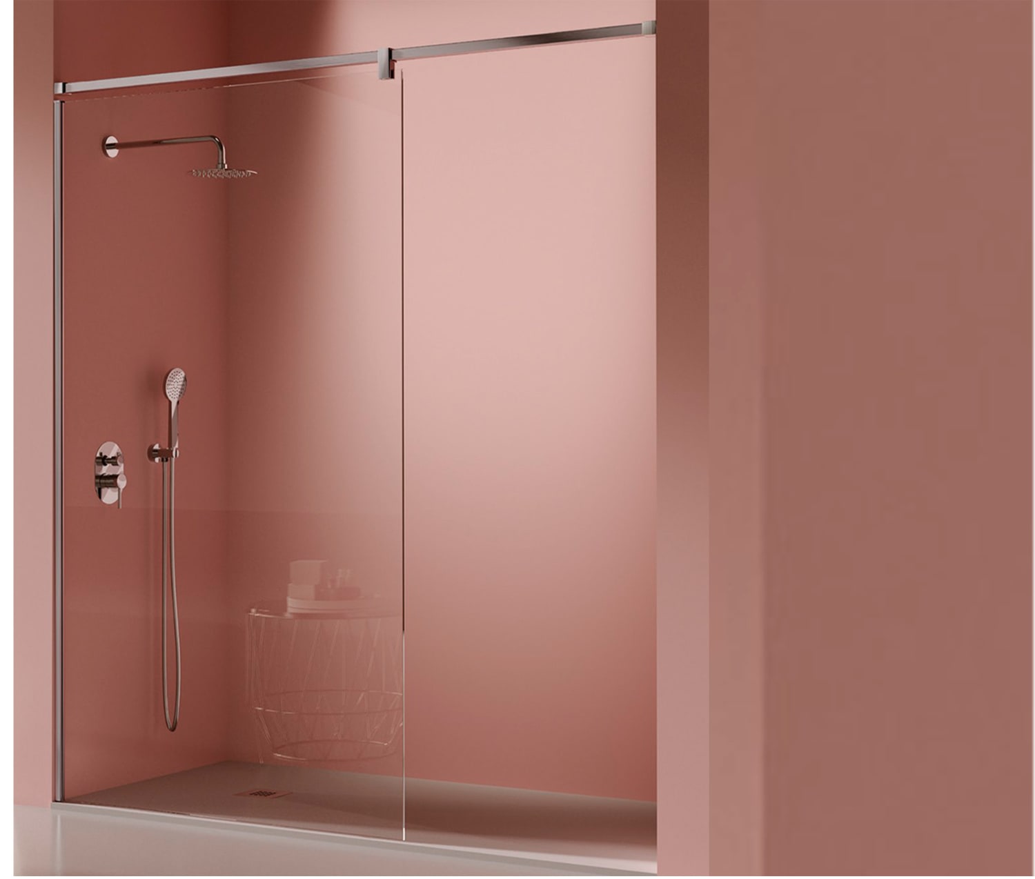 Paroi de douche fixe Kassandra Fresh Salomon (FS633) Principal 3