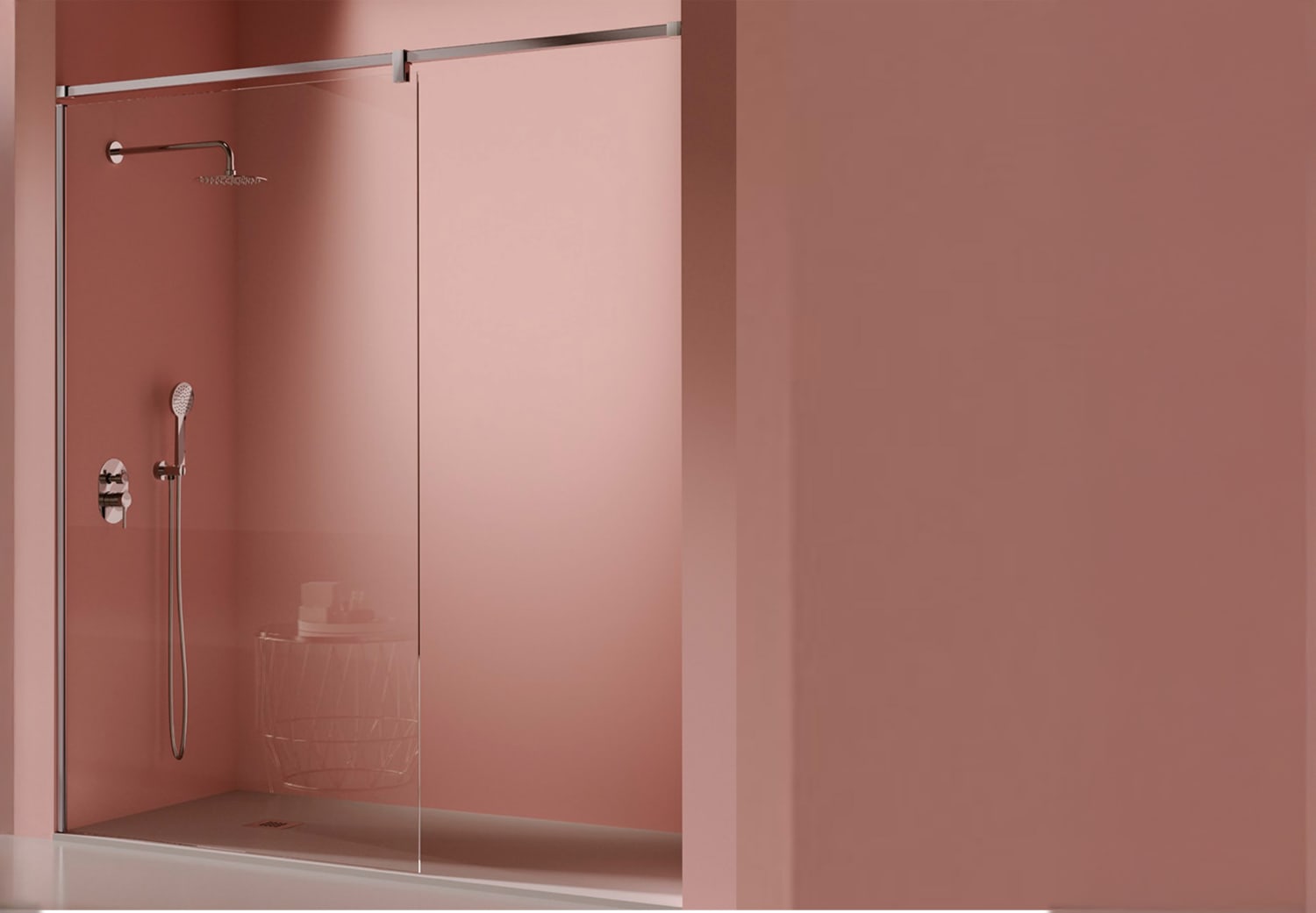 Paroi de douche fixe Kassandra Fresh Salomon (FS633) Principal 3