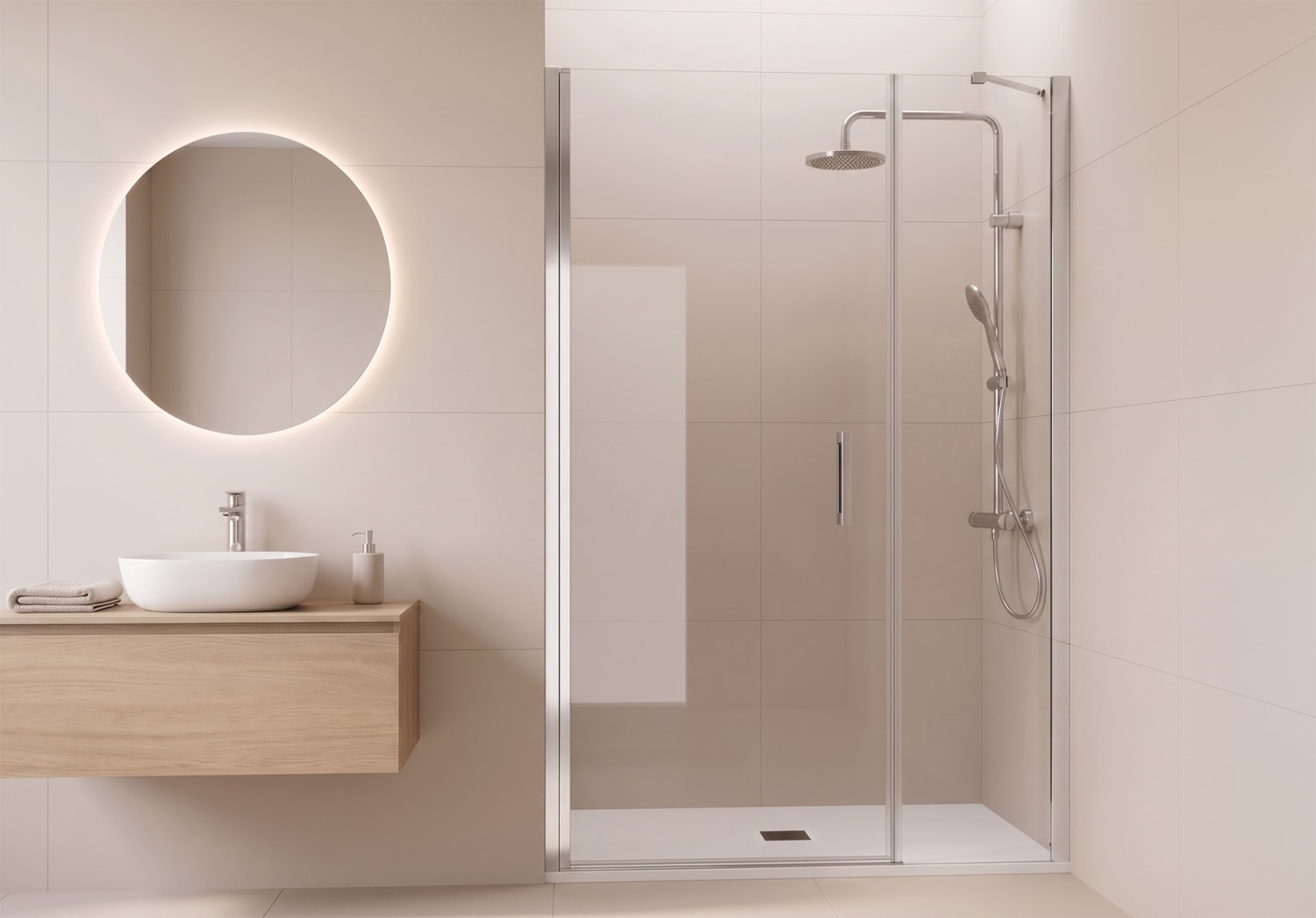 Paroi de douche Vega (100A) sur mesure Principal 0